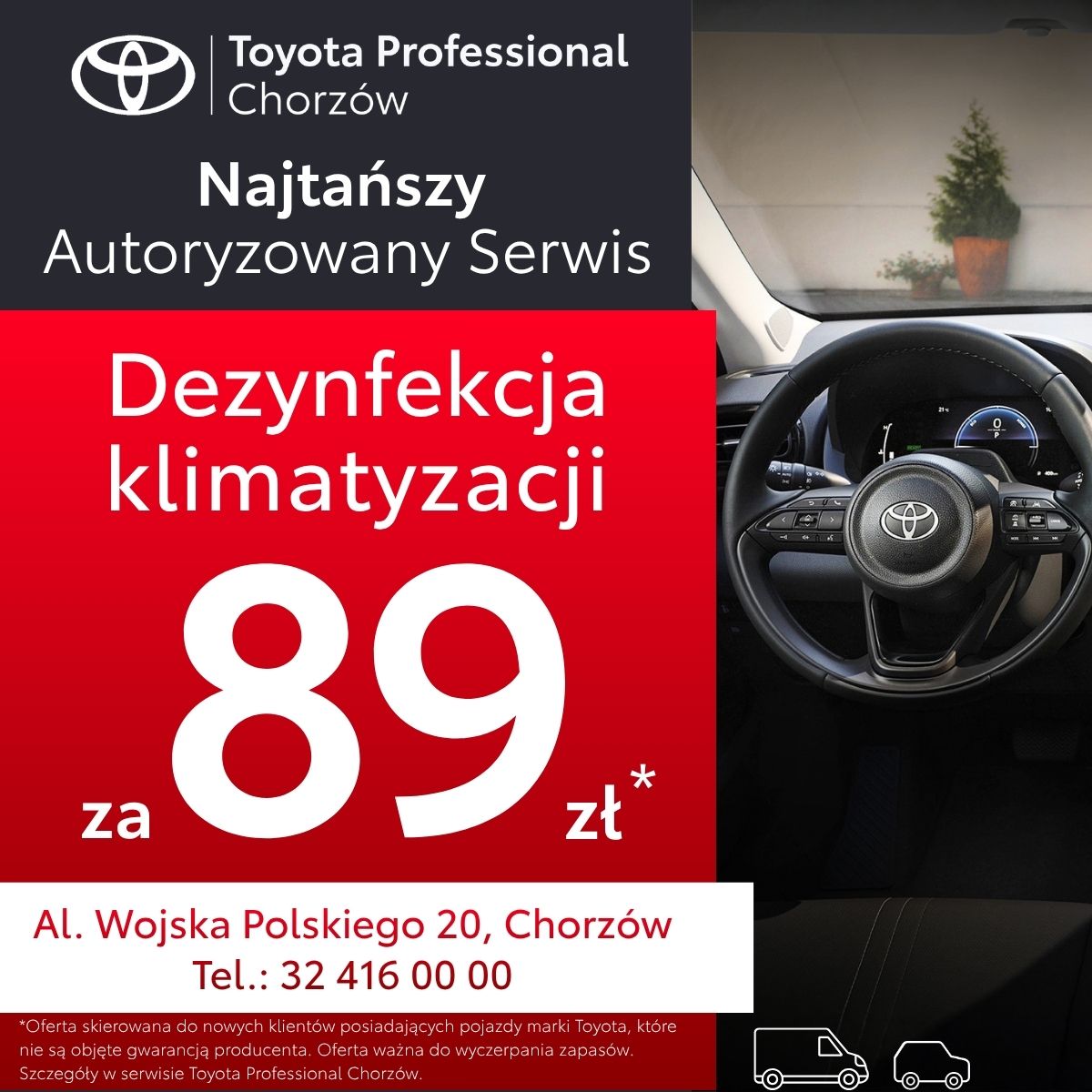 Dezynfekcja klimatyzacji 89 zł
